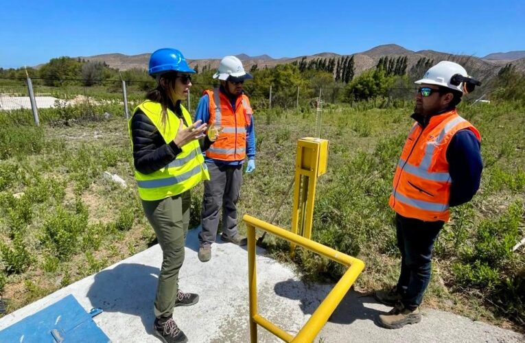 Inspección a la Planta de Tratamiento de Aguas Servidas en Freirina: JVRH refuerza monitoreo de calidad de aguas