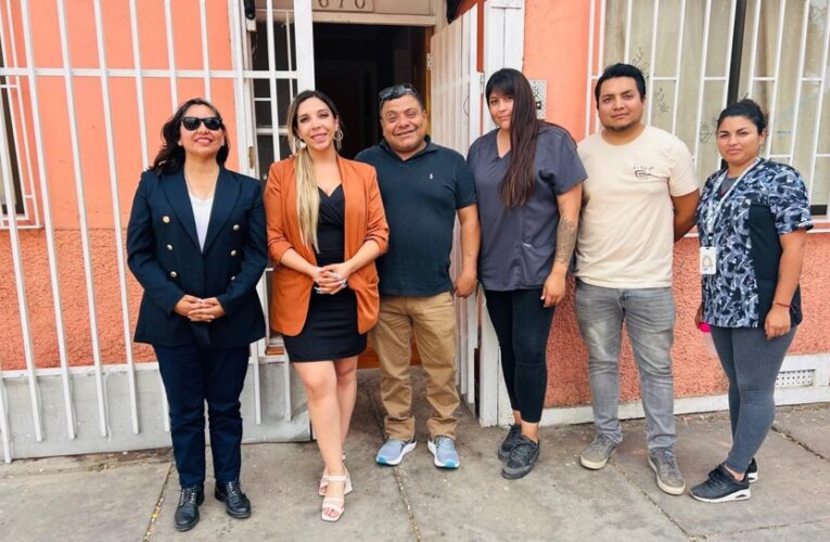 Seremi de Desarrollo Social Verónica Rivera y Alcalde Víctor Isla visitaron residencia Cumbres de Vallenar