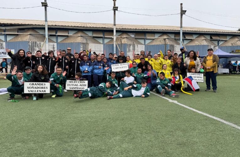 VALLENAR FUE SEDE DE HISTÓRICO TORNEO DE FUTSAL DOWN, UN ENCUENTRO LLENO DE EMOCIÓN, INCLUSIÓN Y SUEÑOS CUMPLIDOS